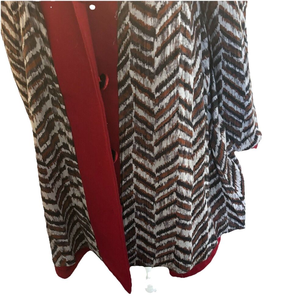 Free People Peplum Womens Coat Classic Academia Retro Uptown Chic Business - Picture 10 of 12